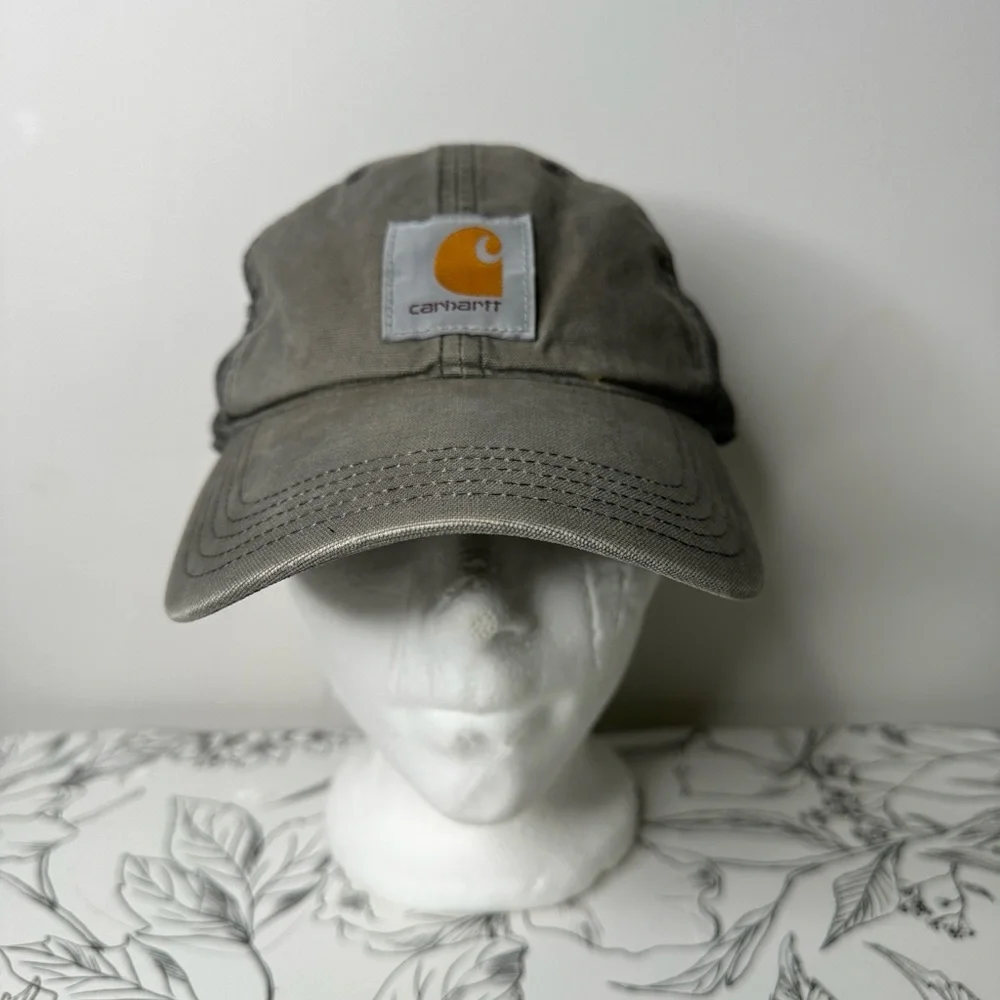 Carhartt Hat Trucker Ball Cap Snapback Mesh - Picture 2 of 7